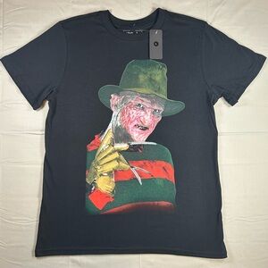 A Nightmare on Elm Street “Freddy Ready or Not… Here I Come!” Black Graphic Tee